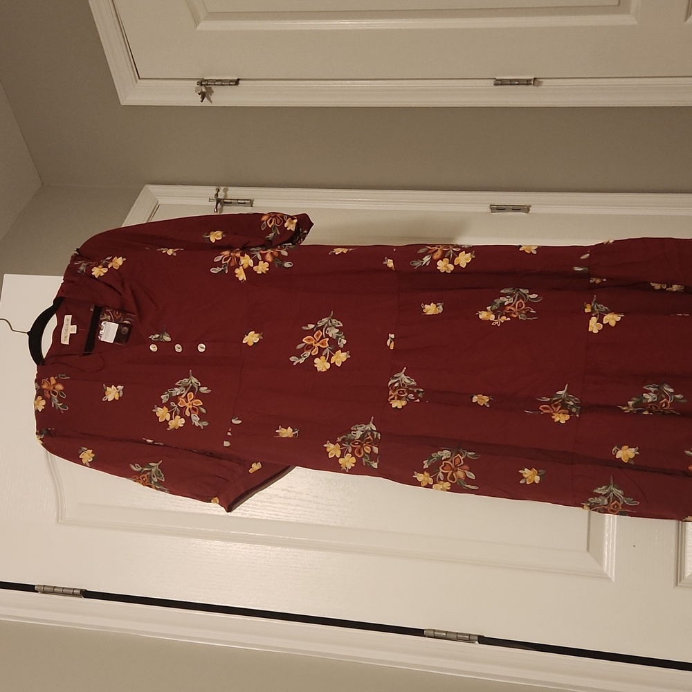 NWT Summer dress XXL cactus and pearl